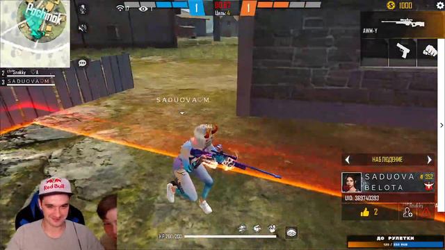 CHERNOTA GIRL Vs BELOTA GIRL | ЖЕНСКАЯ ЗАРУБА | ЭТО БУДЕТ ЖЕСТКО!  FREE FIRE