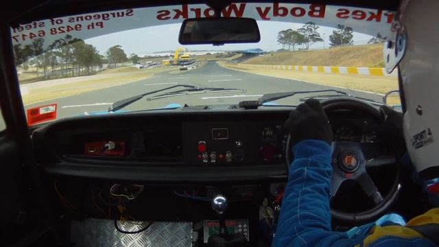 Fiat 124 Abarth replica Fiat Nationals 2014 Eastern Creek смотреть онлайн