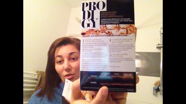 Revue: teinture L'OREAL PARIS PRODIGY "Arabica marron glacé 4.15" смотреть онлайн