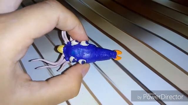 Брызгун из игры Spore из пластилина смотреть онлайн