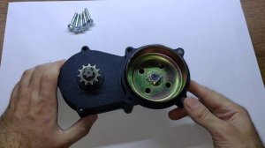 Цепной редуктор для бензотриммера с Aliexpress