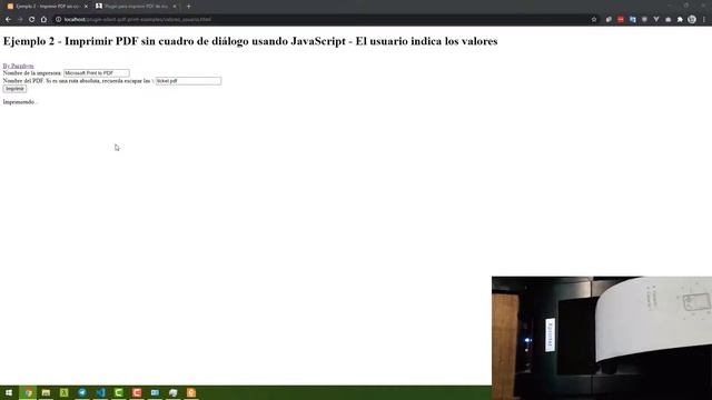 Plugin para imprimir PDF desde JavaScript sin confirmación смотреть онлайн