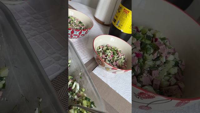 Жара. Окрошка. Кефир VS Квас