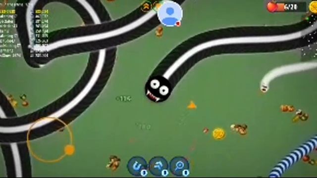 ?TRY172 LIVE best game HUNGRY slither snake ? WormsZone.io смотреть онлайн