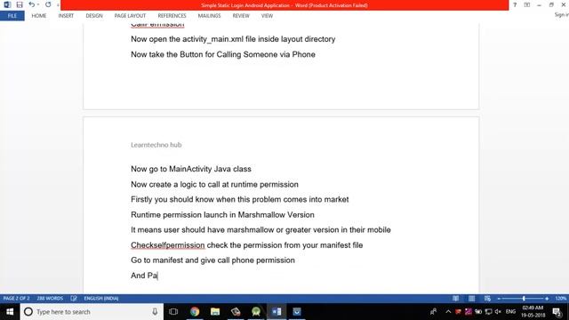 Runtime Permission (Call Phone) in Android like OLA Driver смотреть онлайн
