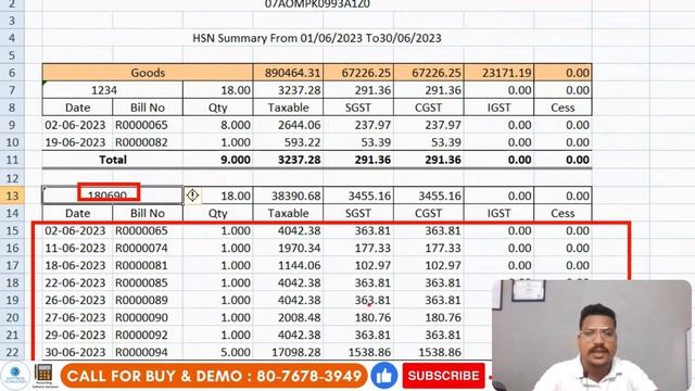 Marg Erp GST Report Export Json, Tax wise, HSN wise, Complete Step by Step in Hindi | Buy 807678394 смотреть онлайн