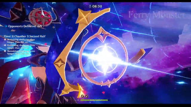 C2 Ayaka Satisfying Gameplay Abyss Showcase - Genshin Impact смотреть онлайн