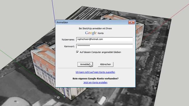 Google Sketchup 7: Ein Gebäude auf Google Earth hochladen смотреть онлайн