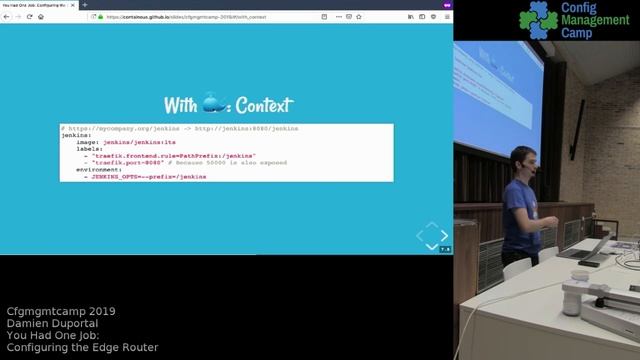 CfgMgmtCamp 2019: Damien Duportal -- You Had One Job: Configuring the Edge Router смотреть онлайн