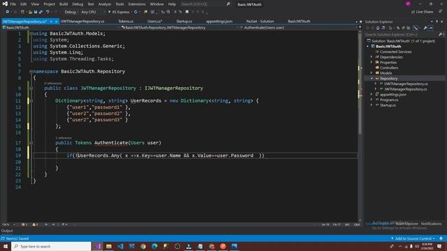 ASP.NET CORE : Implement JWT Token Authentication in Asp.net Core Web API C# [Simple Guide] смотреть онлайн