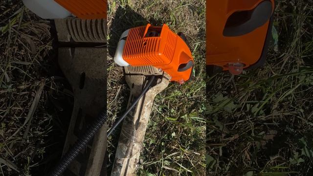 Stihl fs 250 переоборудован в stihl fs 350 новый триммер для покоса травы. Не китайский триммер. смотреть онлайн