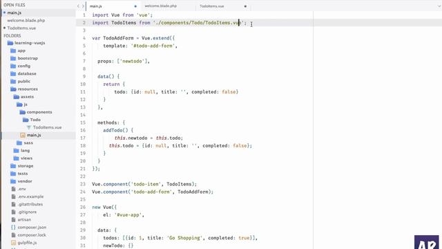 #6 Create single component file to make reusable components смотреть онлайн