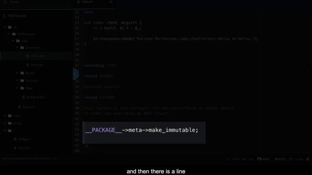 The Slow Learning of Perl Catalyst - Chapter 3/Part-05 смотреть онлайн