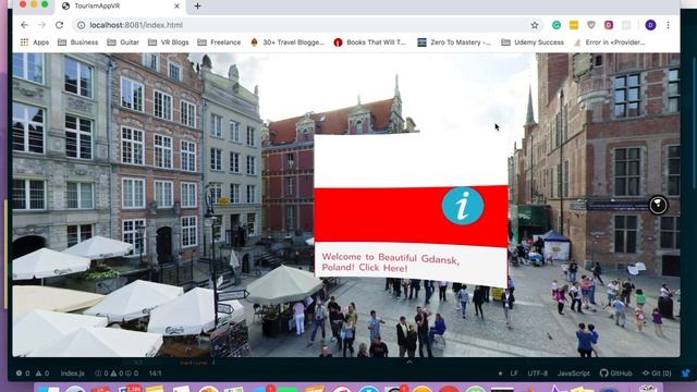 Create a VR tourism app with React 360 смотреть онлайн