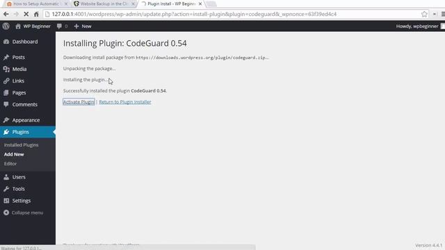 How to Setup Automatic WordPress Backup with CodeGuard смотреть онлайн