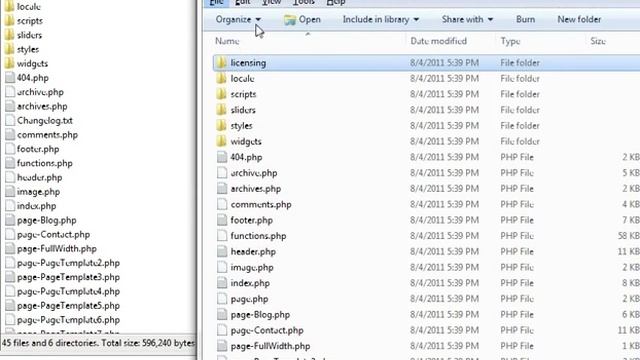 Updating the theme with FTP client (overwriting theme files). смотреть онлайн