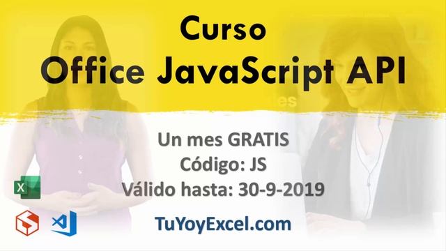 Un Mes Gratis - Curso TypeScript para Excel - Office JavaScript API - JavaScript desde Excel смотреть онлайн