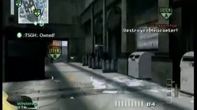 MW3 Wii : USAS-12 Gameplay+Commentary смотреть онлайн