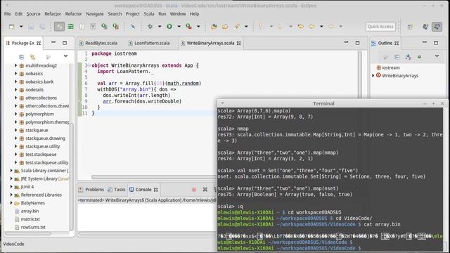 Binary Data (using Scala) смотреть онлайн