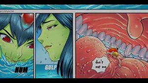 Giantess Vore Sea Monster [Comic]