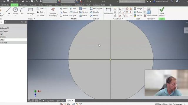 Using a Circular Array in Autodesk Inventor смотреть онлайн