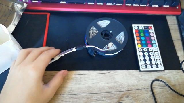 5M 3528 RGB 300 Led SMD Flexible Light Strip Lamp/Unboxing смотреть онлайн