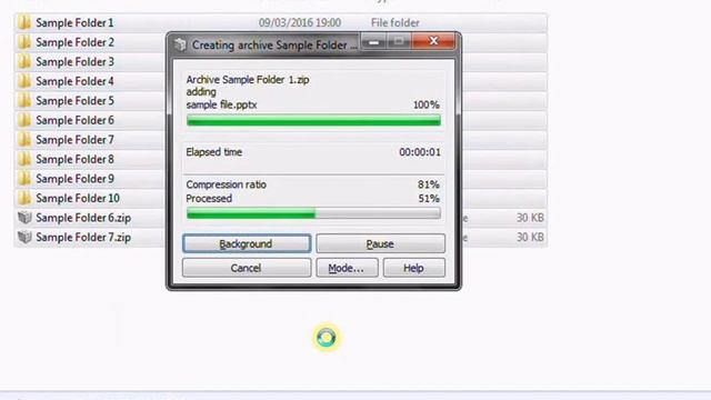 How to Create Separate Archives for each Folder / File using WinRAR смотреть онлайн