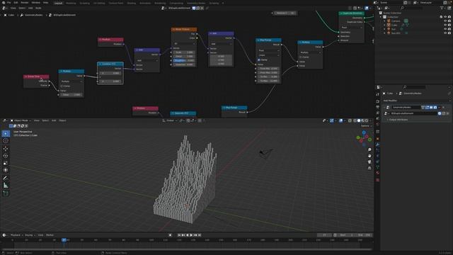 LIVENODING First Look Duplicate Elements of Geometry Nodes смотреть онлайн