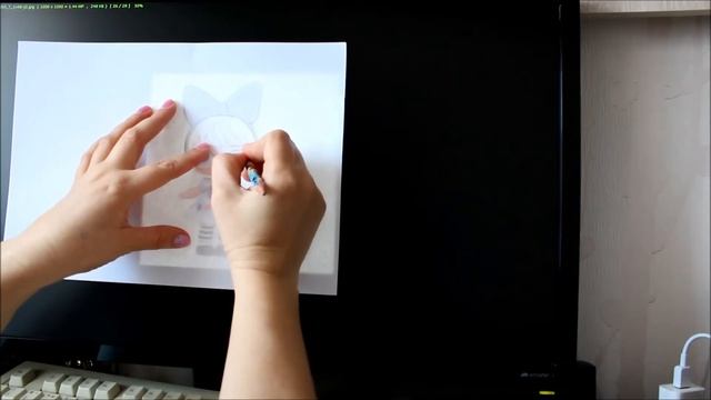Бумажная ЛОЛ Как быстро нарисовать куколку ЛОЛ. Мастер класс. смотреть онлайн