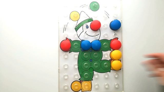 Colours picture game - How to play a colours game - Puzzles for Kids - Clown ? смотреть онлайн