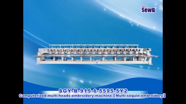 SewQ SGY-B-915-6-5595-5Y2 вышивальная машина смотреть онлайн