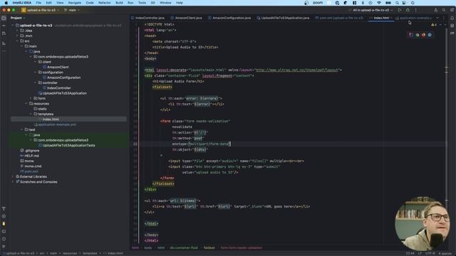 How to upload a file to S3 in Java - Spring Boot смотреть онлайн