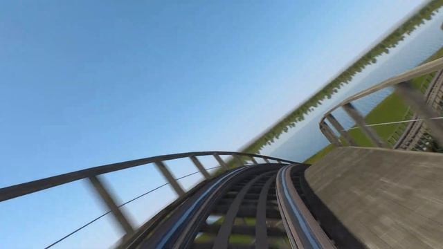 Tsunami - Airtime Filled CCI Wooden Coaster - Nolimits 2 Roller Coaster Simulator смотреть онлайн