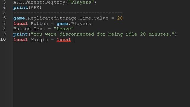 ROBLOX: AFK Script смотреть онлайн