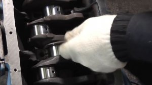 Установка коленчатого вала ВАЗ 2108-2110