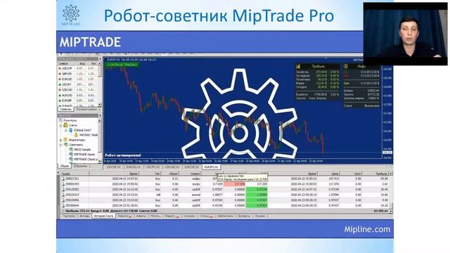 MIPTRADE линейка роботов автоматической торговли на рынке FOREX смотреть онлайн