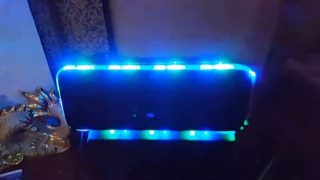 Sony SRS-XB3 with RGB LED strip mod смотреть онлайн