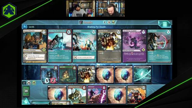 Live in the Lobby - Playing Shards of Infinity - w/ Doolin of Tablenauts смотреть онлайн