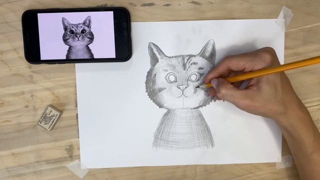 Мини курс "Пикчер" | Урок №4. Рисунок | Улыбчивый котик смотреть онлайн