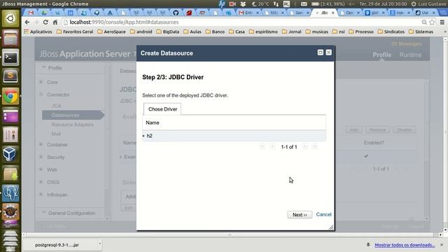 05 conectando Jboss ao Postgresql смотреть онлайн