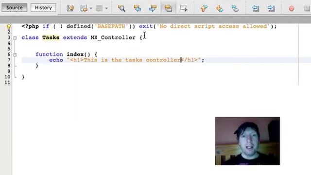 Codeigniter HMVC Tutorial part 4 : first steps смотреть онлайн