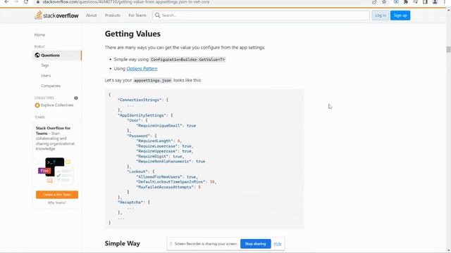 Appsettings.json file | appsettings.json in asp.net core | Asp .NET core 6.0 tutorial part 6 смотреть онлайн