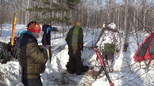 Зимний ПВД без костра с ночевкой в -25 смотреть онлайн
