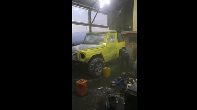 1980's Mercedes benz G class building Offroad tuning in Mongolia 2017 смотреть онлайн