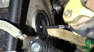 Stels Guepard, замена сальника привода заднего редуктора