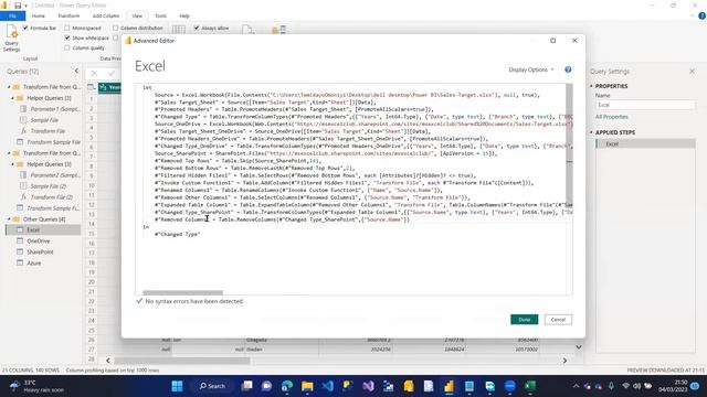 Change Data Source Between Azure Storage, OneDrive and SharePoint in Power BI | Temidayo Omoniyi смотреть онлайн