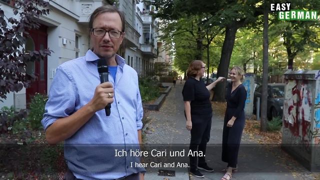 Conjugation of regular verbs: Sagen, Machen, Hören | Super Easy German (83) смотреть онлайн