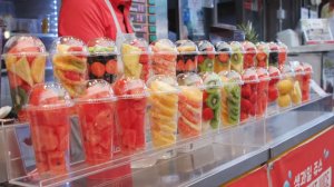 Фреш из свежих фруктов