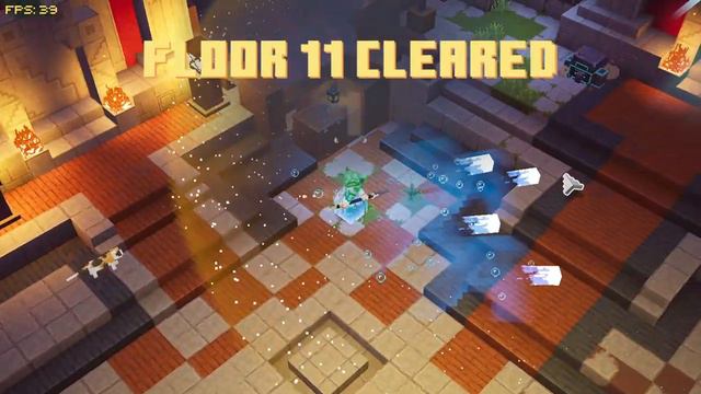 [Minecraft Dungeons]BOSS Tower 3-3（19 mins） смотреть онлайн