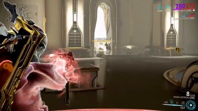 Detron Build - Warframe Plains of Eidolon Gameplay смотреть онлайн